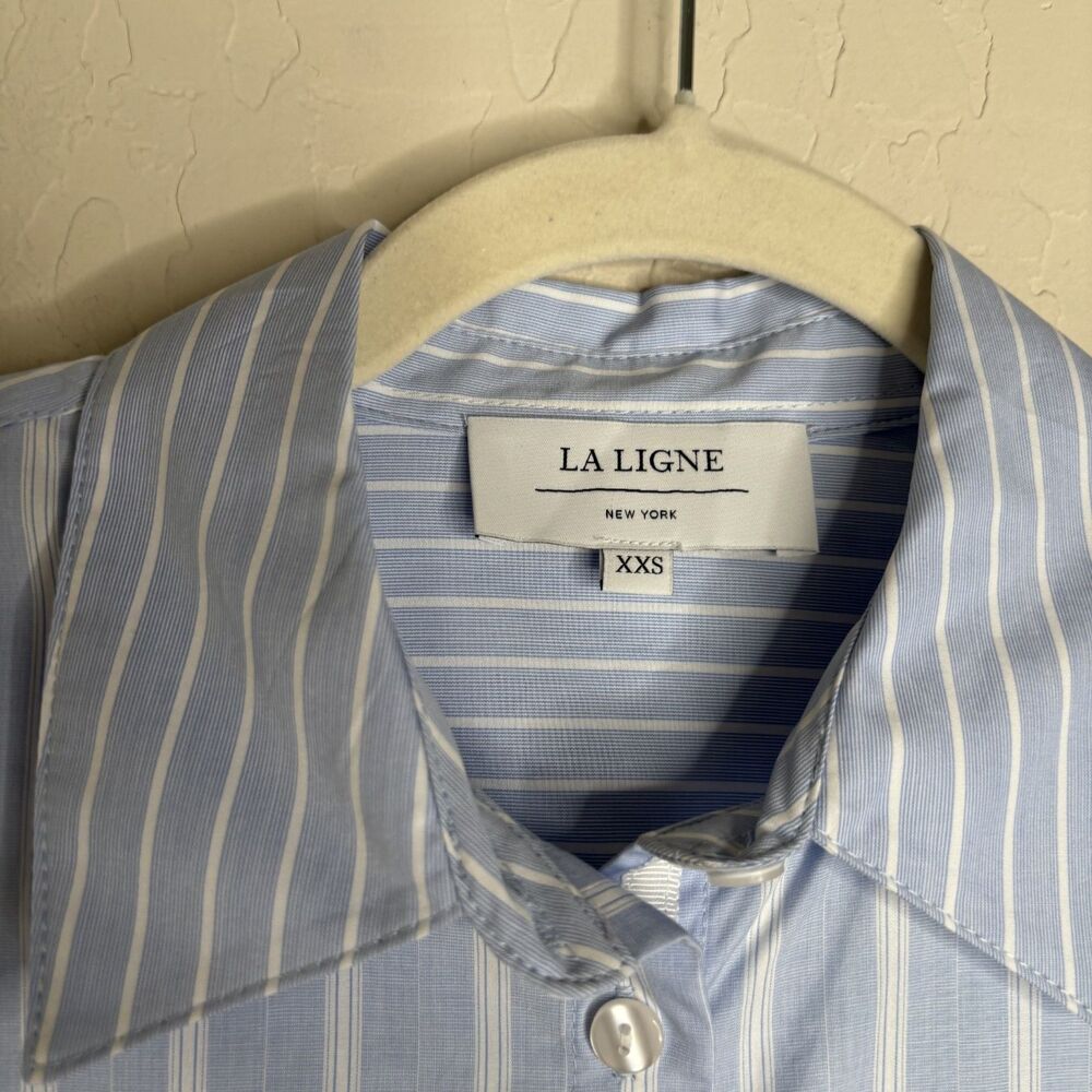 La Ligne Striped Buttondown Shirt - Picture 6 of 7